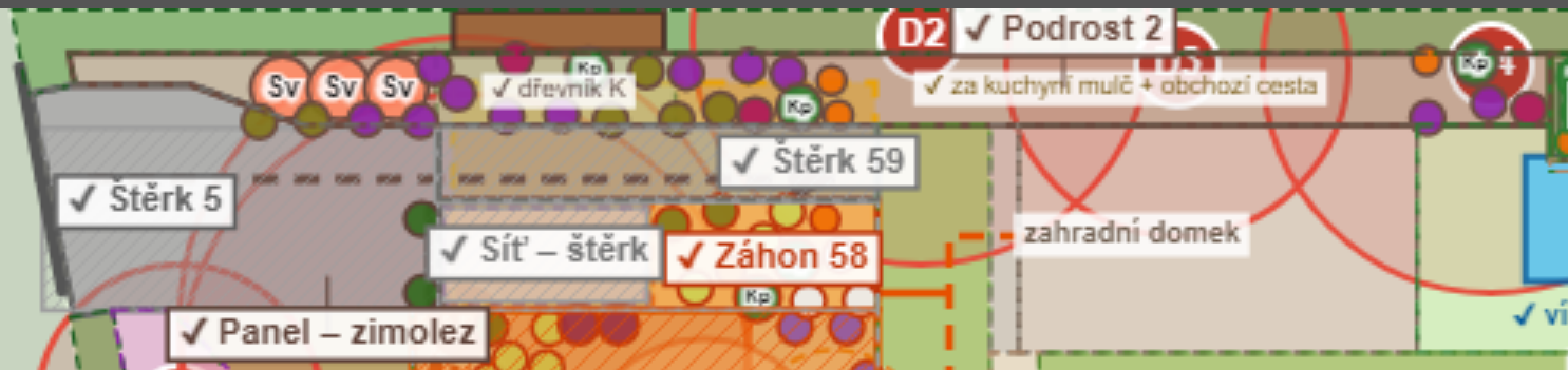 Výřez plánu — Za ohněm až ke kuchyni